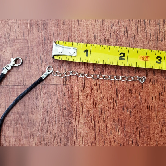 Starfish Resin Necklace Pendant Black Cord Beachwear Jewelry - Picture 4 of 5